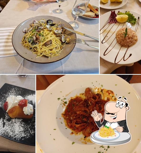 Spaghetti alla carbonara al Trattoria Da Angelo