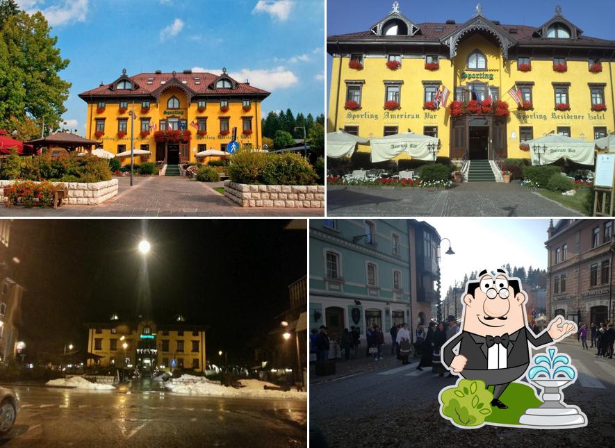 Gli esterni di Asiago Sporting Hotel & SPA
