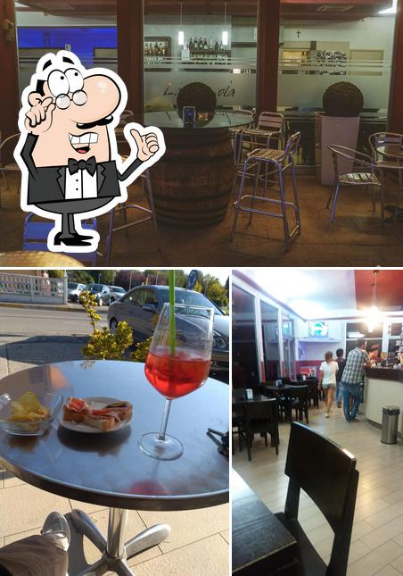 Gli interni di Bar La Bussola