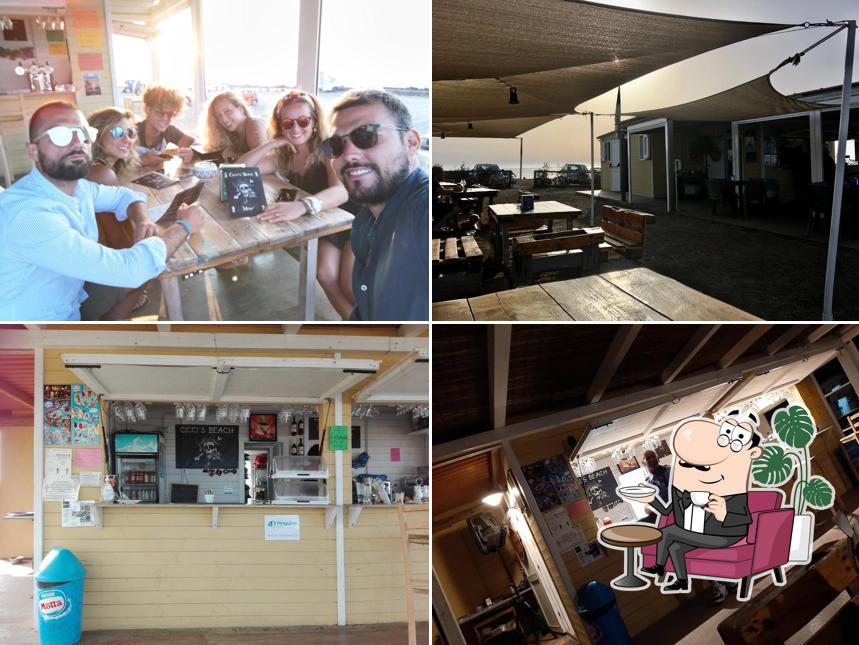 Gli interni di Cicci's Bistrot