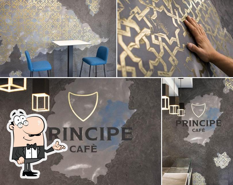 Gli interni di Principe Cafè