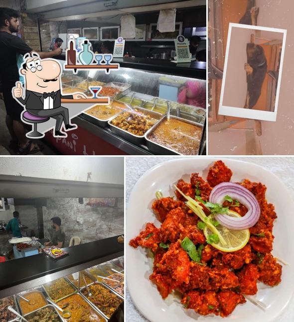 The interior of 7 hills hotel