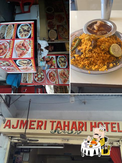 The restaurant's food and exterior