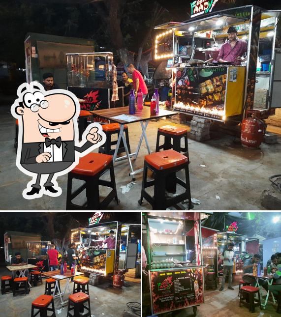 The interior of Grill Foody