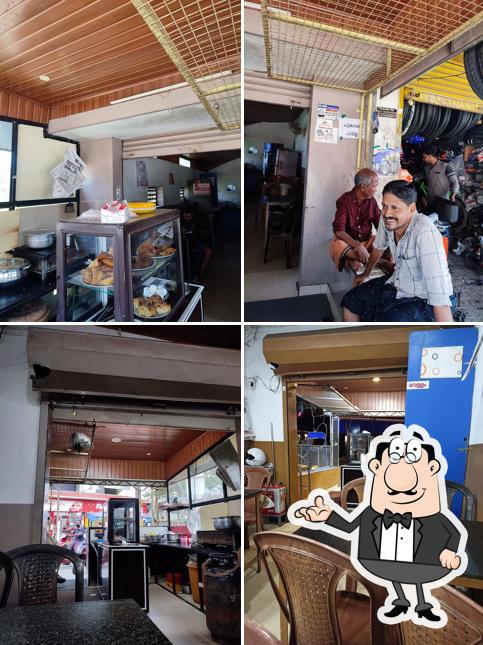 The interior of HOTAL TAJ FAST FOOD