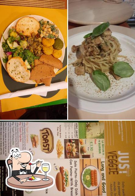 Cibo al Just Veggie Ortigia