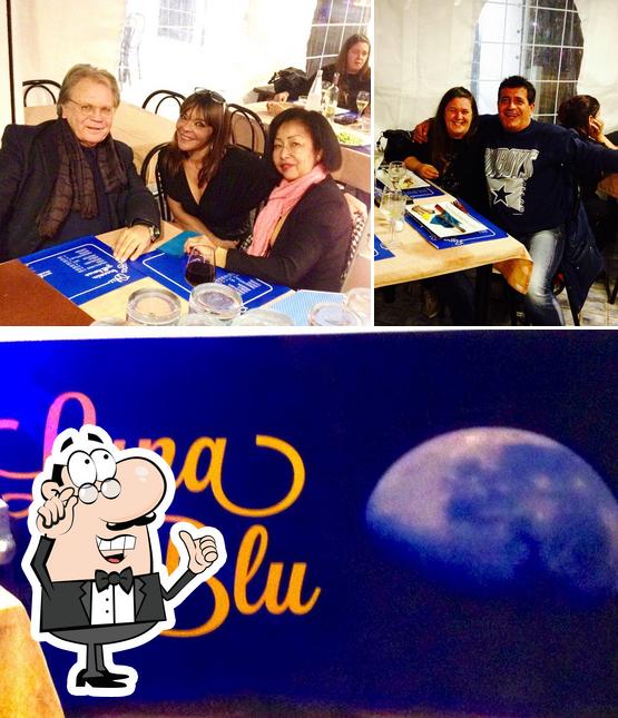 Questa è la foto che mostra la interni e esterno di Luna Blu