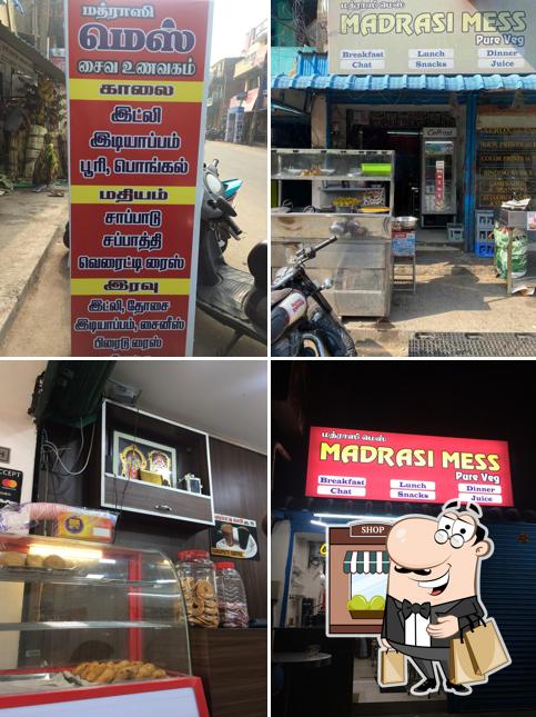 The picture of MADRASI MESS’s exterior and interior