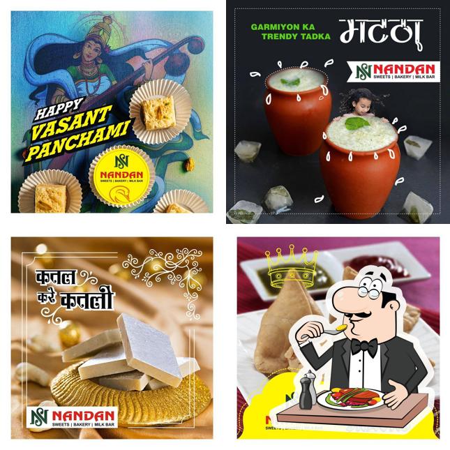 Meals at Nandan Sweets Bakery and Restaurant