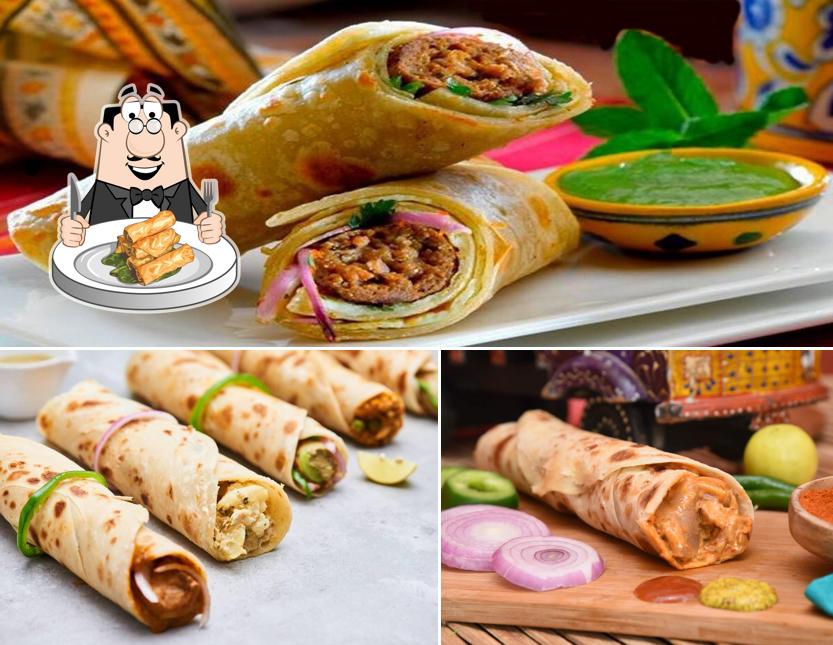 Spring rolls at Roll Baby Roll