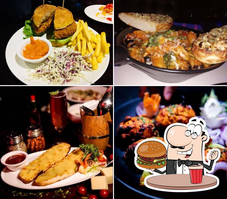 Try out a burger at Royal Oak