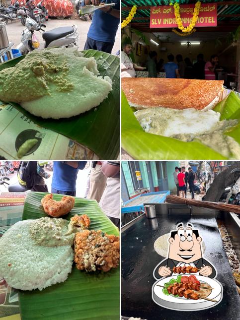 Food at SLV Indranna Hotel