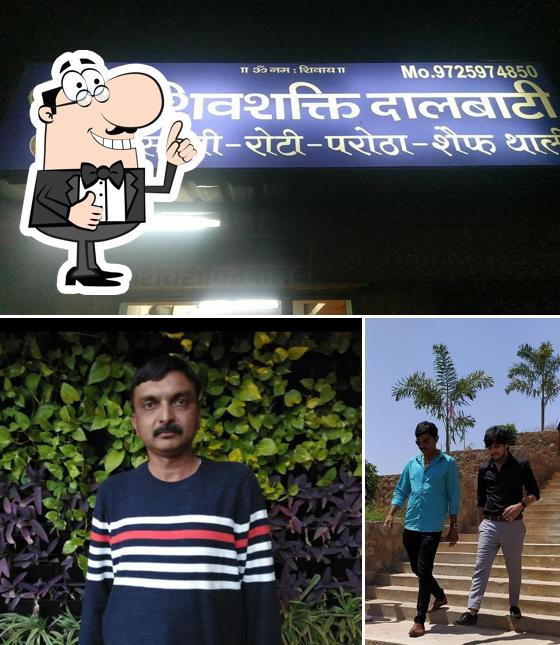Look at the pic of Shiv Shakti Dal Baati