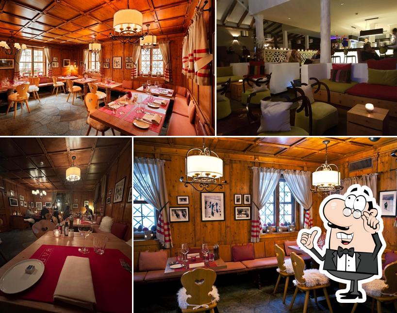 Gli interni di Restaurant Stüva