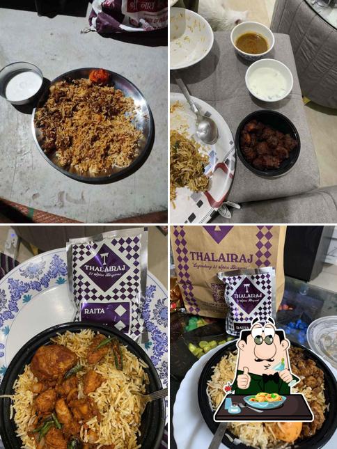 Food at Thalairaj Biryani
