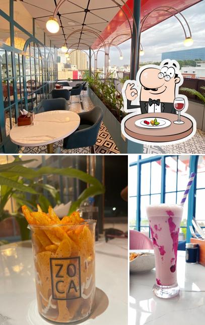 Among different things one can find food and interior at Zoca Cafe Sahakarnagar
