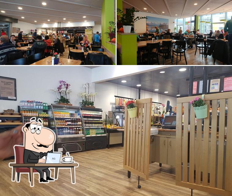 Dai un'occhiata agli interni di Coop Restaurant Interlaken Ost