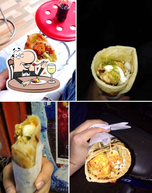 Food at Dilli Da Roll