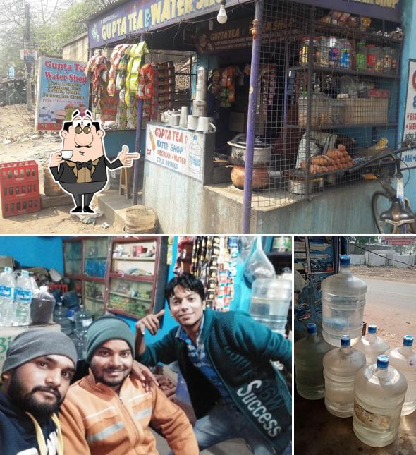 Enjoy a beverage at Gupta Tea Shop
