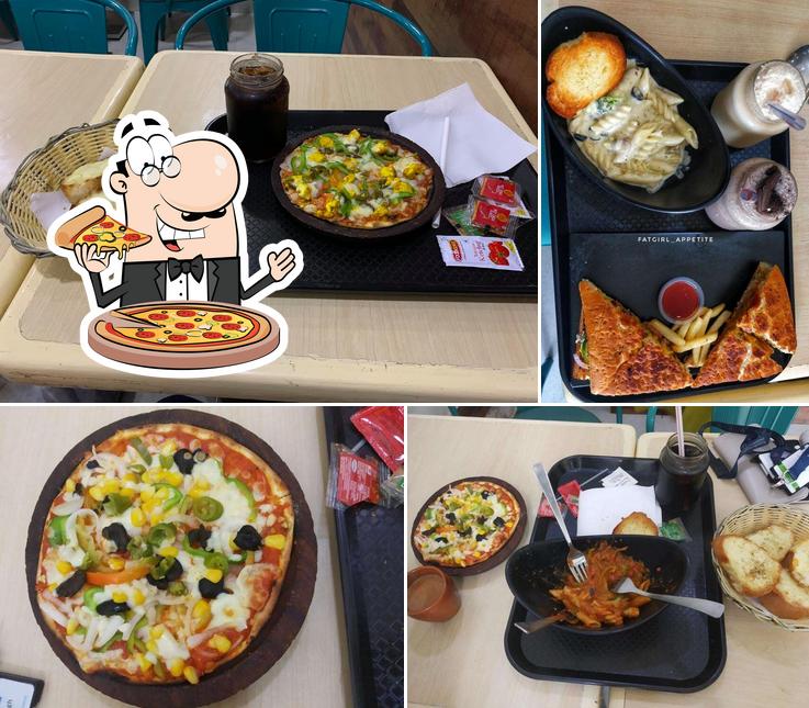 Pick pizza at Tea Halt