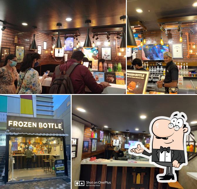 The interior of Frozen Bottle - Milkshakes, Desserts, and Ice Cream