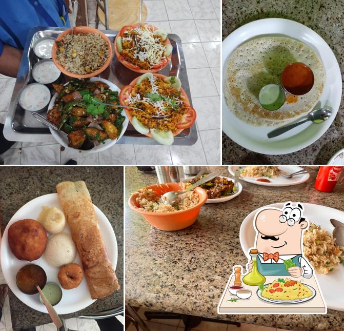 Food at Hotel Krishna Sagar
