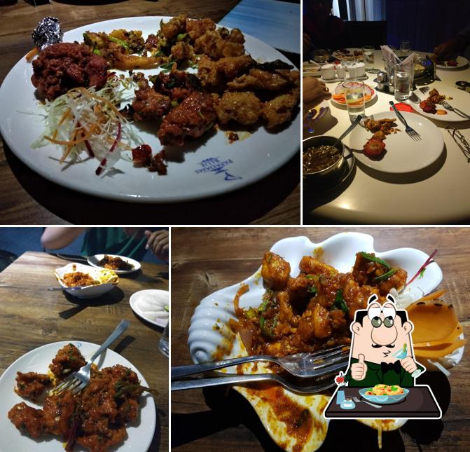 Food at Papadams Blue
