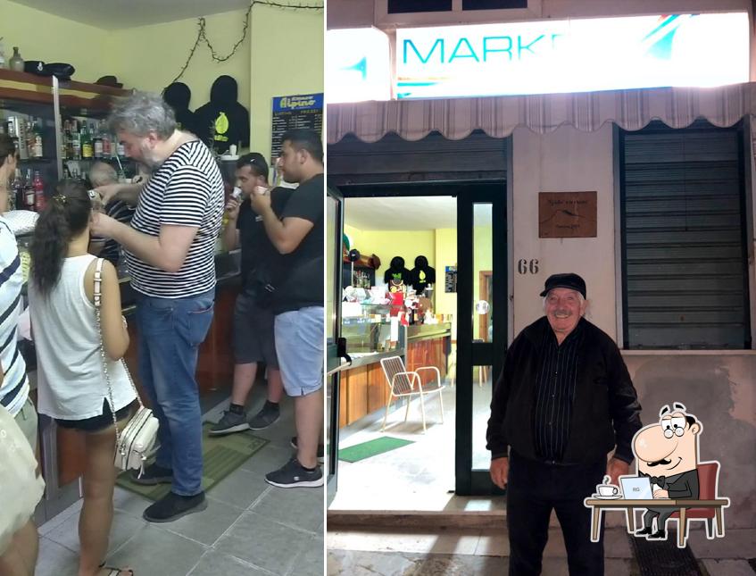 Gli interni di Bar Arace