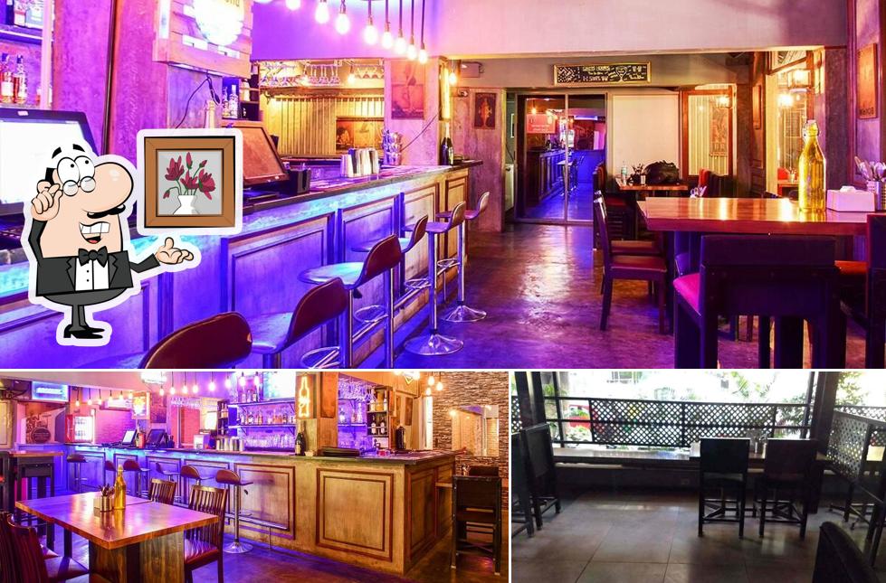 The interior of The Balcony Bar