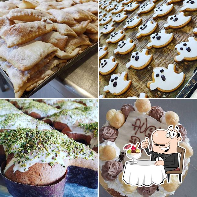 Agripanetteria Casanova serve un'ampia varietà di dessert