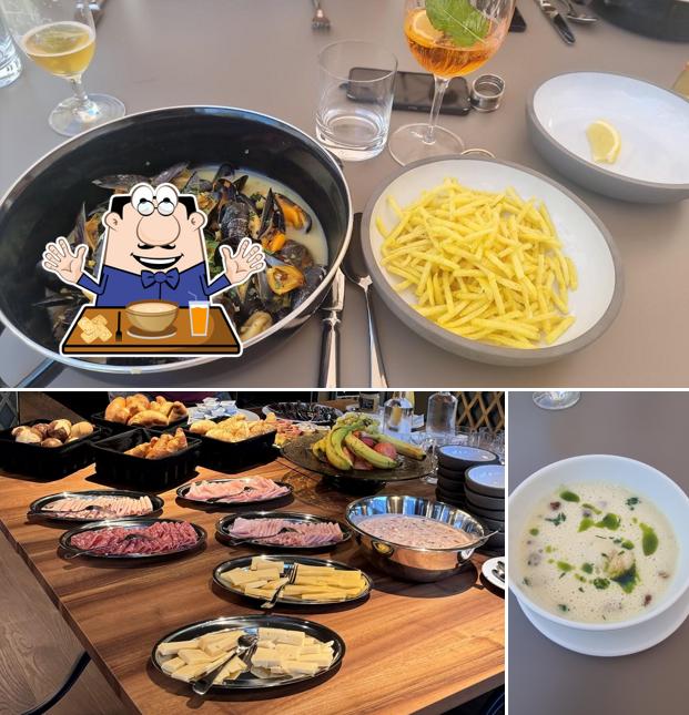 Zuppa di vongole al Brasserie Brugg