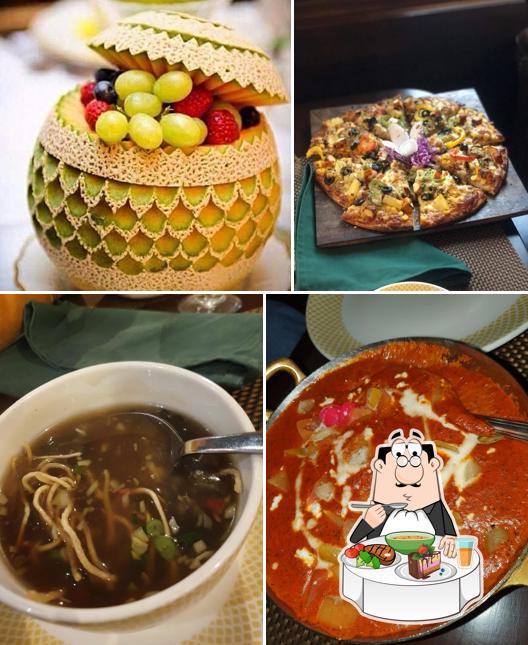 Hot and sour soup at Colonel's Cabin