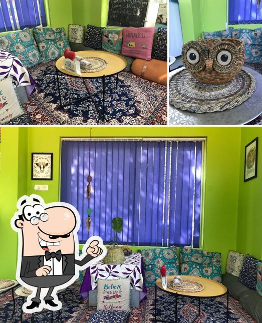 The interior of Cookie Lady Vegan Garden Tea House