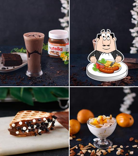 Chocolate mousse at G Pizzeria