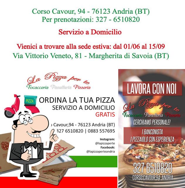 Ecco un'immagine di La Pizza per Te