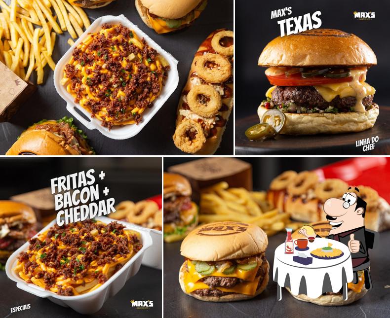 Os hambúrgueres do Max’s Burguers irão satisfazer uma variedade de gostos
