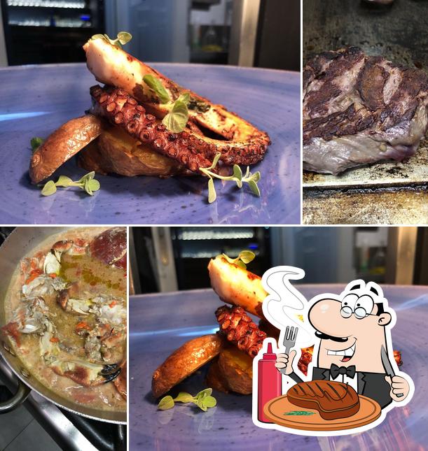 Prenditi i un pasto a base di carne a Palazzaccio Da Eduardo Ristorante