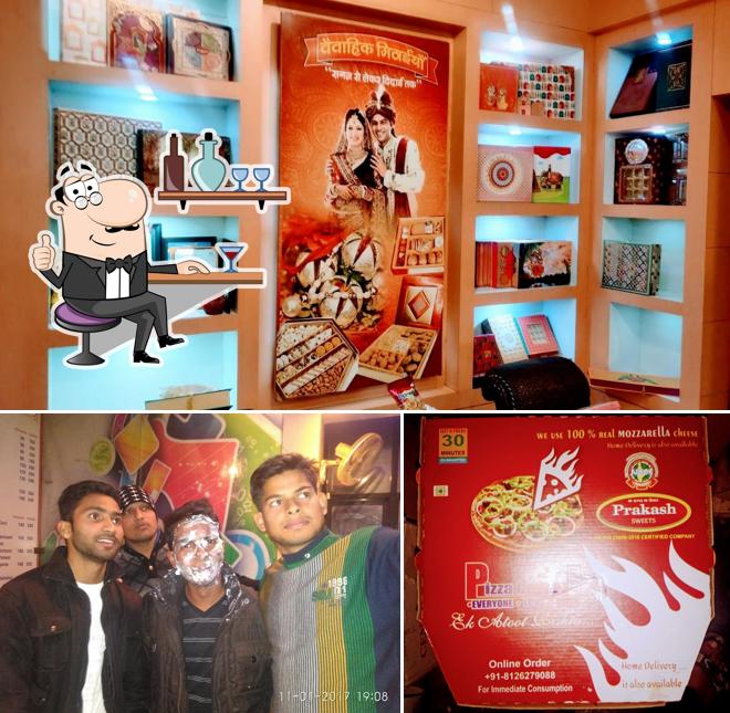 The interior of Prakash