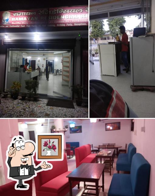 The interior of Ramayan Restorent