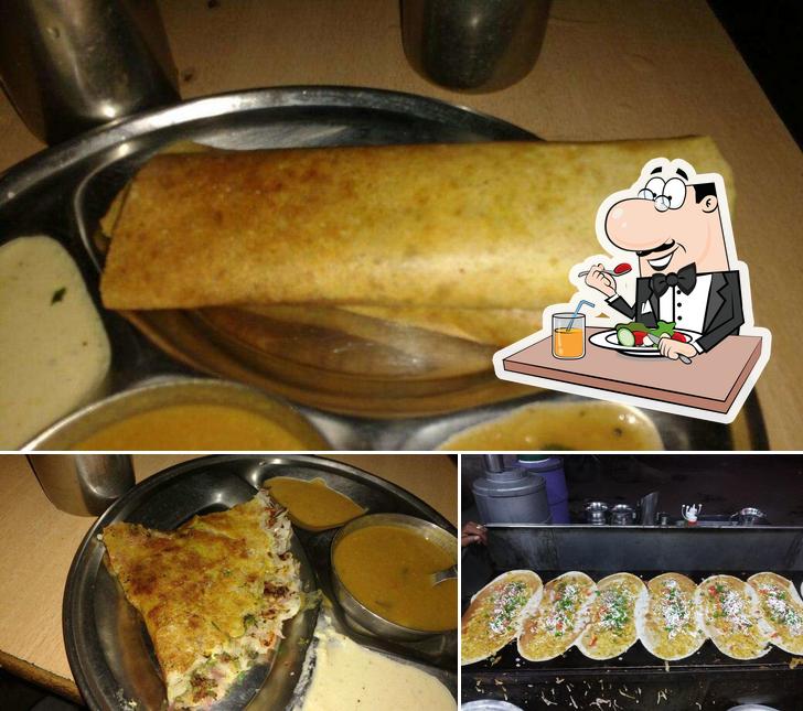 Meals at South Indian Madurai Dosa