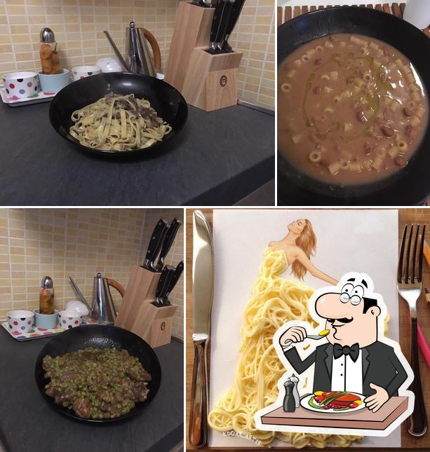 Platti al Valentina in cucina