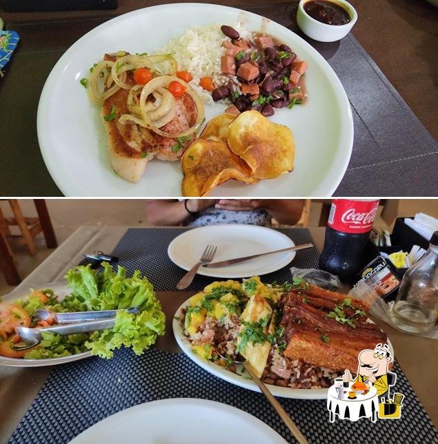 Comida em Restaurante Mandacaru