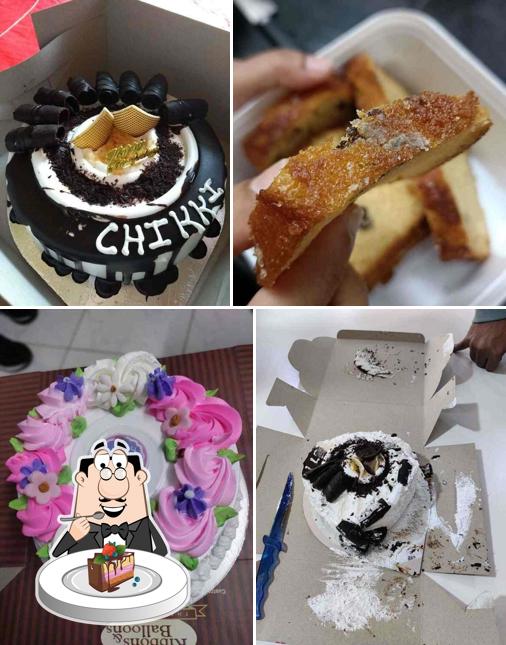 Chocolate cake at Ribbons and Balloons - The Cake Shop