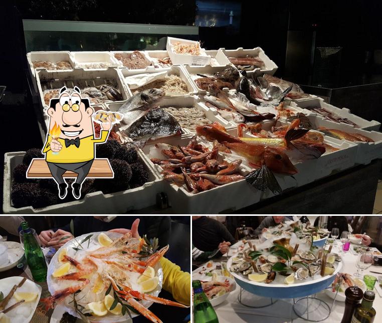 Gli ospiti di Ristorante Punto Nave possono avere vari piatti di mare