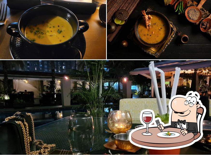 Food at Spice Terrace