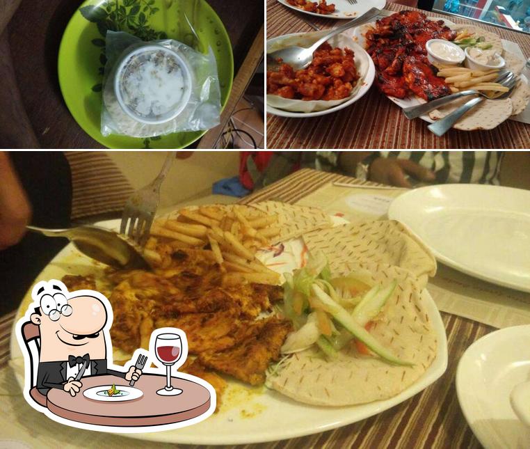 Food at Zaitoon Restaurant, Adyar