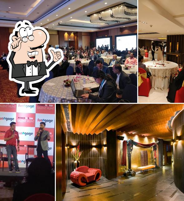 The interior of Kitty Su New Delhi