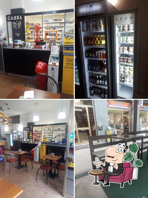 Gli interni di Bar Malibu