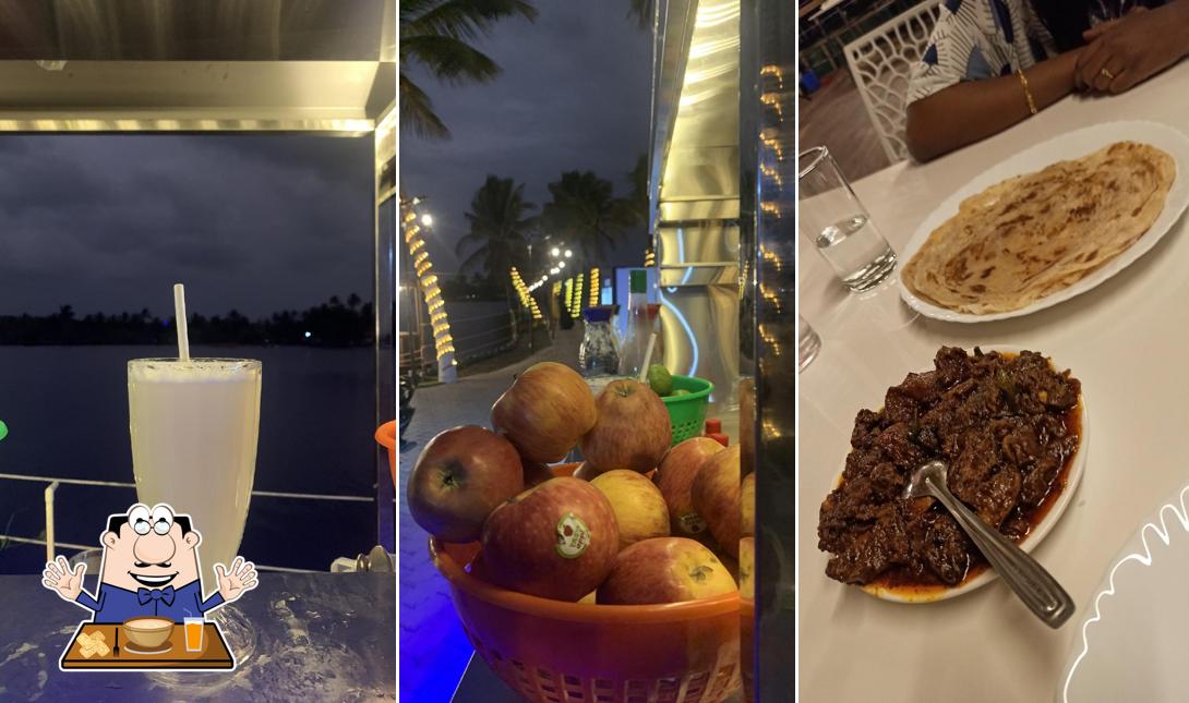 Food at Blue Lagoon Floating Restaurant