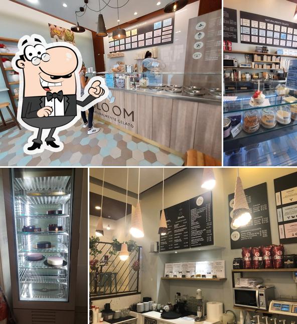 Gli interni di Gelateria Bloom - Via Taglio (MO)
